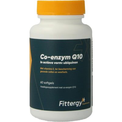 Fittergy Co-enzym Q10 30 mg 60 softgels - Overige vitaminen/mineralen