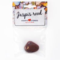 Happy Stones Jaspis rood