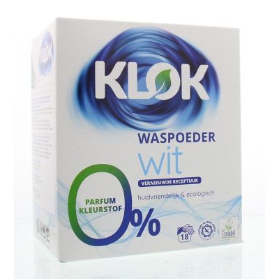 Klok Waspoeder wit