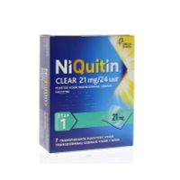 Niquitin Stap clear 21 mg/24 uur