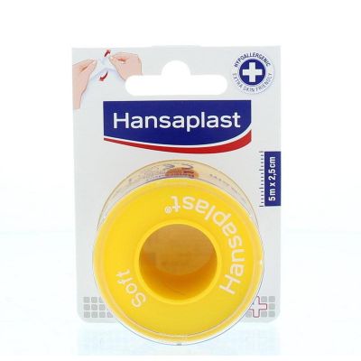 Hansaplast Hechtpleister soft 5 m x 2.5 cm