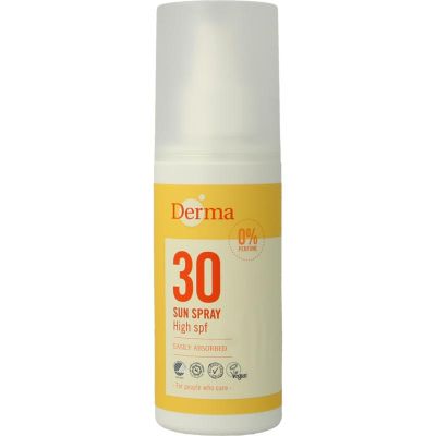 Derma Sun spray SPF30 150 Milliliter - In de zon