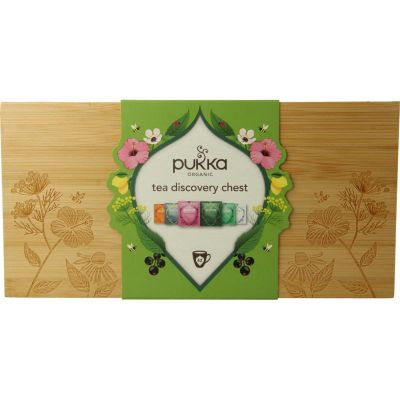 Pukka Tea discovery chest bio