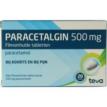 Foto van Teva paracetalgin 500mg av