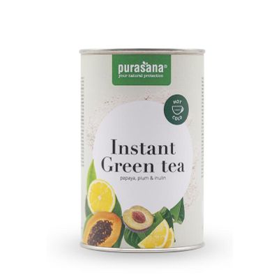 Purasana Groene thee instant/the vert instantane Purasana Groene thee instant/the vert instantane 200 gram - Thee