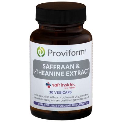 Proviform Saffraan 30mg active & theanine extract