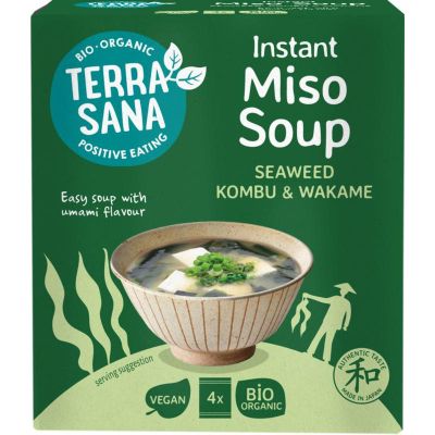 Terrasana Instant miso soup bio Terrasana Instant miso soup bio 40 gram - Soep