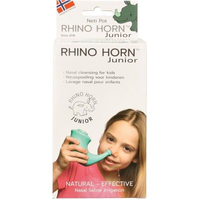 Rhino Horn Neusspoeler junior Rhino Horn Neusspoeler junior 1 stuk - Neus/inhalatie