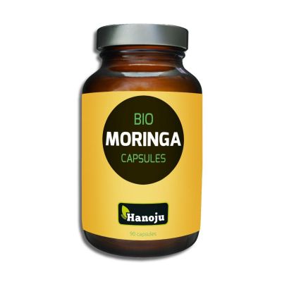 Hanoju Bio moringa oleifera heelblad 350 mg