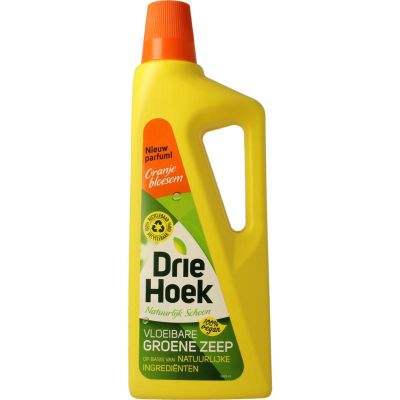 Driehoek Vloeibare groene zeep oranjebloesem 725 milliliter - Reinigingsmiddel