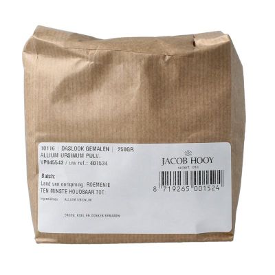 Jacob Hooy Daslook gemalen Jacob Hooy Daslook gemalen 250 gram - Kruiden