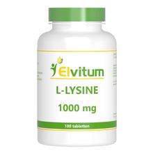Foto van Elvitaal L-Lysine 1000 mg