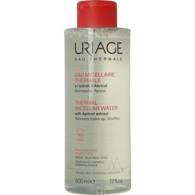 Uriage Thermaal micellairwater gevoelige huid Uriage Thermaal micellairwater gevoelige huid 500 Milliliter - Reiniging