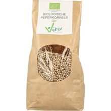 Foto van Vitiv Peperkorrels wit bio