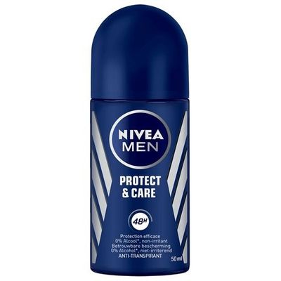 Foto van Nivea Men deodorant roll on protect & care