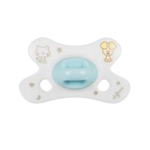 Foto van Difrax Fopspeen natural 0-6 Woezel en Pip