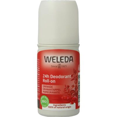 Foto van Weleda Deodorant roll on granaatappel 24h
