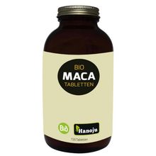 Foto van Hanoju Bio maca premium 4:1 extract 500 mg