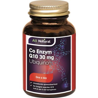 All Natural Q10 co enzym 30mg