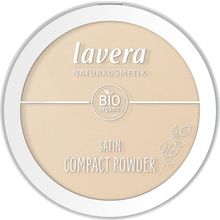 Foto van Lavera Satin compact powder medium 01 EN-FR-IT-DE