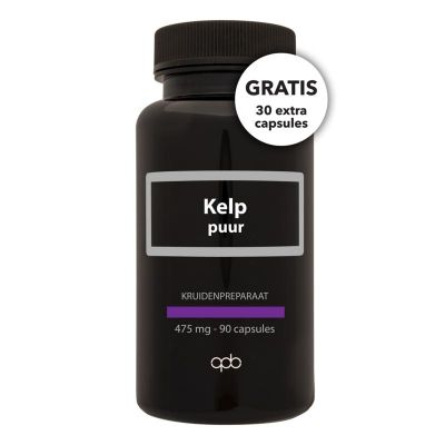 Apb Holland Kelp 475mcg jodium puur 90 capsules - Overige vitaminen/mineralen