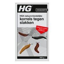 Foto van HG X korrels tegen slakken