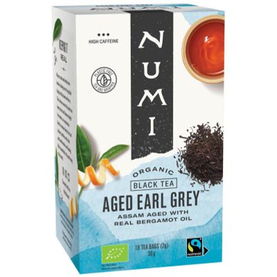 Numi Zwart thee earl grey bergamot assorti
