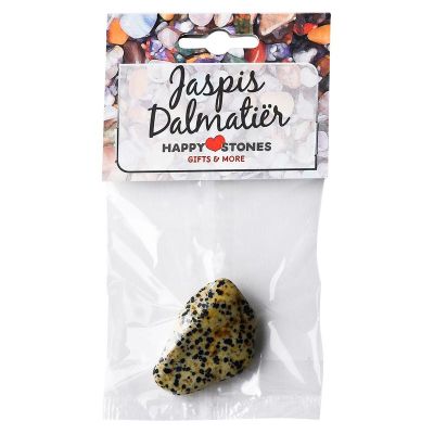 Happy Stones Jaspis dalmatier 1 stuk - Overige producten