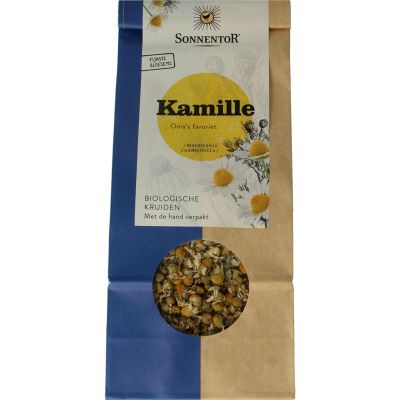 Foto van Sonnentor Kamille thee los