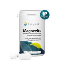 Foto van Springfield Magnevite magnesium glycerofosfaat 100 mg