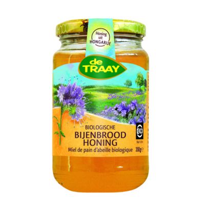 Traay Bijenbroodhoning 350 gram - Honing