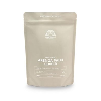Mattisson Arenga palmsuiker bio Mattisson Arenga palmsuiker bio 450 gram - Overig reform/levensmiddelen