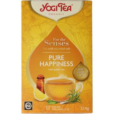 Yogi Tea Thea for the senses pure happiness