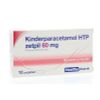 Afbeelding van Healthypharm Paracetamol kind 60 mg