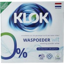 Foto van Klok Waspoeder wit