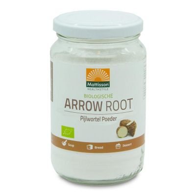 Mattisson Arrow root pijlstaartwortel poeder bio