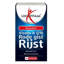Foto van Lucovitaal Rode gist rijst + visolie & Q10