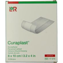 Curaplast Wondpleister sensitive 8 cm x 10 cm Foto van Curaplast Wondpleister sensitive 8 cm x 10 cm