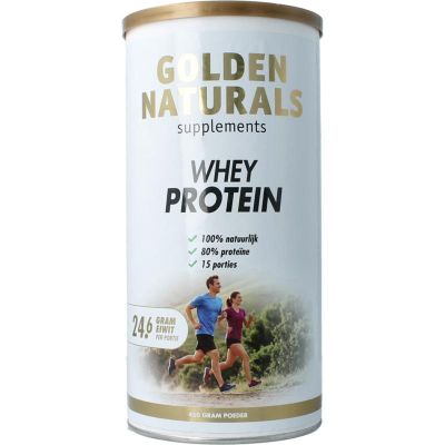 Golden Naturals Whey protein 450 gram - Sportvoeding