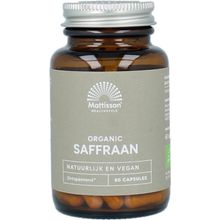 Foto van Mattisson Organic saffraan 30mg