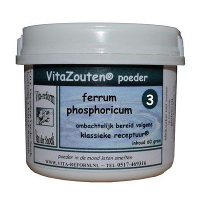 Foto van Ferrum phosphoricum poeder Nr. 03