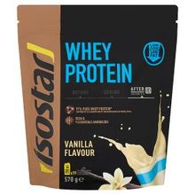 Isostar Whey protein vanilla Foto van Isostar Whey protein vanilla