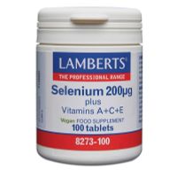 Lamberts Selenium 200 mcg met vitamine A C E
