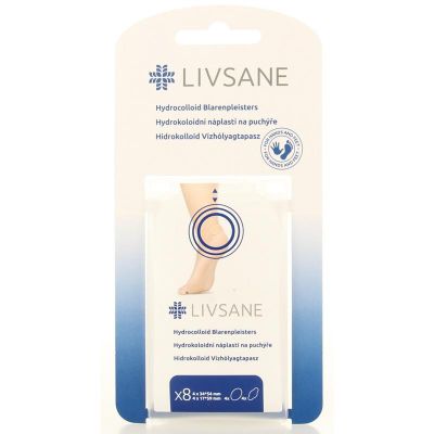 Livsane Hydrocolloid blarenpleister 8 stuks - Pleisters