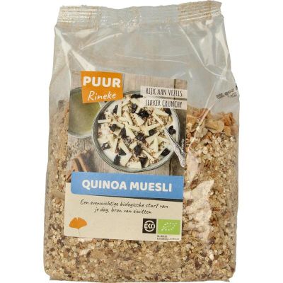 Puur Rineke Quinoa muesli bio 600 gram - Ontbijtgranen
