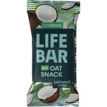 Foto van Lifefood Lifebar oatsnack kokos bliss bio