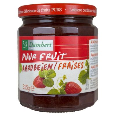 Damhert 100% Aardbei confiture