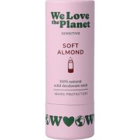 We Love Deodorant stick soft almond vegan