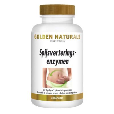 Spijsverteringsenzymen 60 vegicaps - Overige vitaminen/mineralen