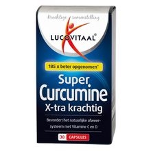Foto van Lucovitaal Super curcuma X krachtig